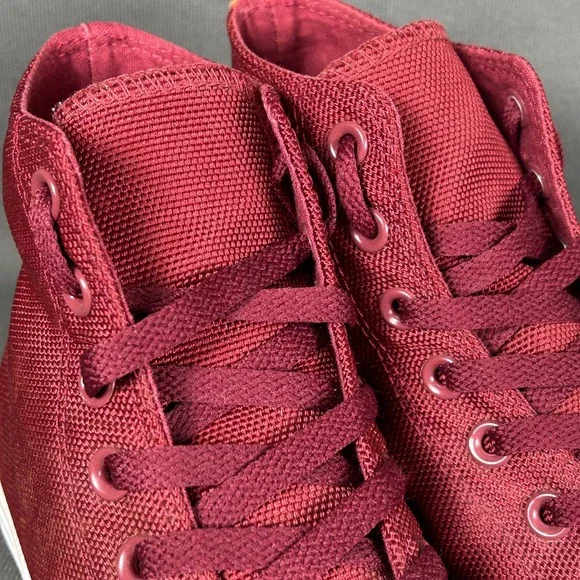Converse Chuck Taylor All Star High Top Sneakers Maroon Red Men‎ 8 Women 10 - Picture 8 of 10